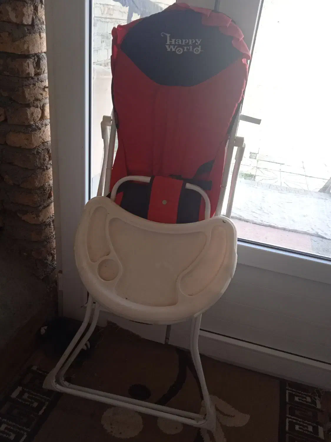 صندلی غذا همراه رورک|تخت و صندلی بچه|پارس‌آباد, |دیوار