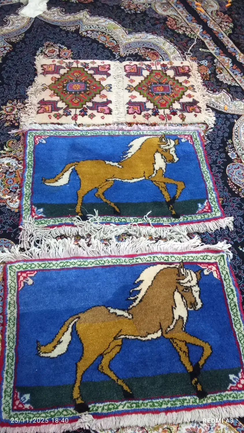 قالیجه دست بافت|فرش|ایلخچی, |دیوار