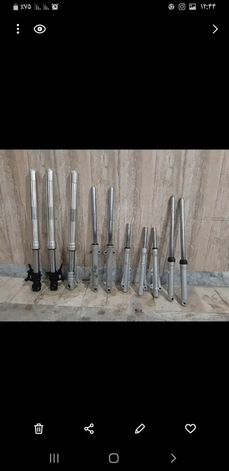 چراغ.باک.کمک جلو بنلی|موتورسیکلت|زنجان, |دیوار