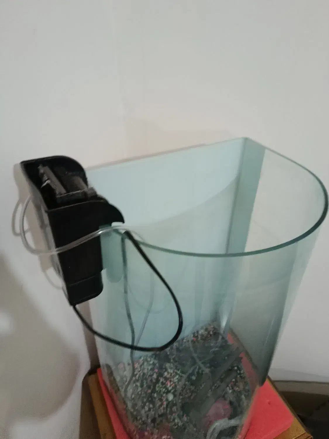 آکواریوم منحنی نیم دایره بزرگ|ماهی|پرند, فاز ۶|دیوار