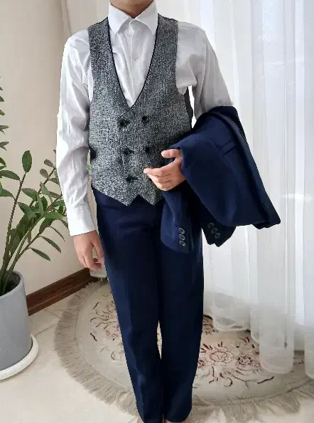 کت وشلوار وجلیقه پسرانه سایز۳۰|لباس|قم, زنبیل آباد|دیوار