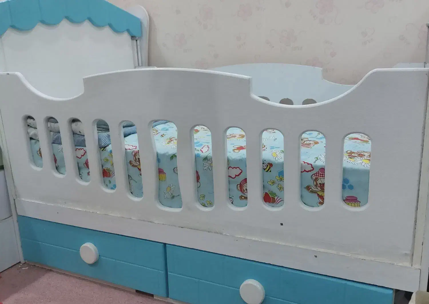 تخت خواب کودک طرح کلبه|اسباب و اثاث بچه|بندر ماهشهر, |دیوار