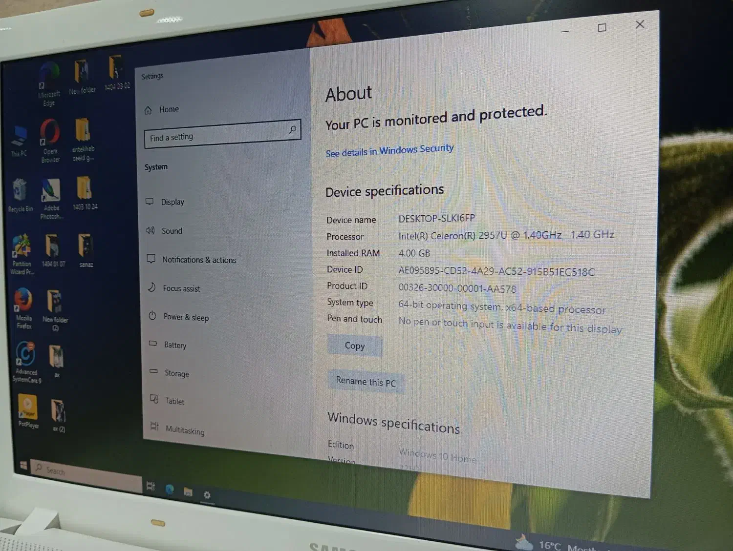 لپ تاپ سامسونگ|رایانه همراه|بندر انزلی, کارآموزی|دیوار