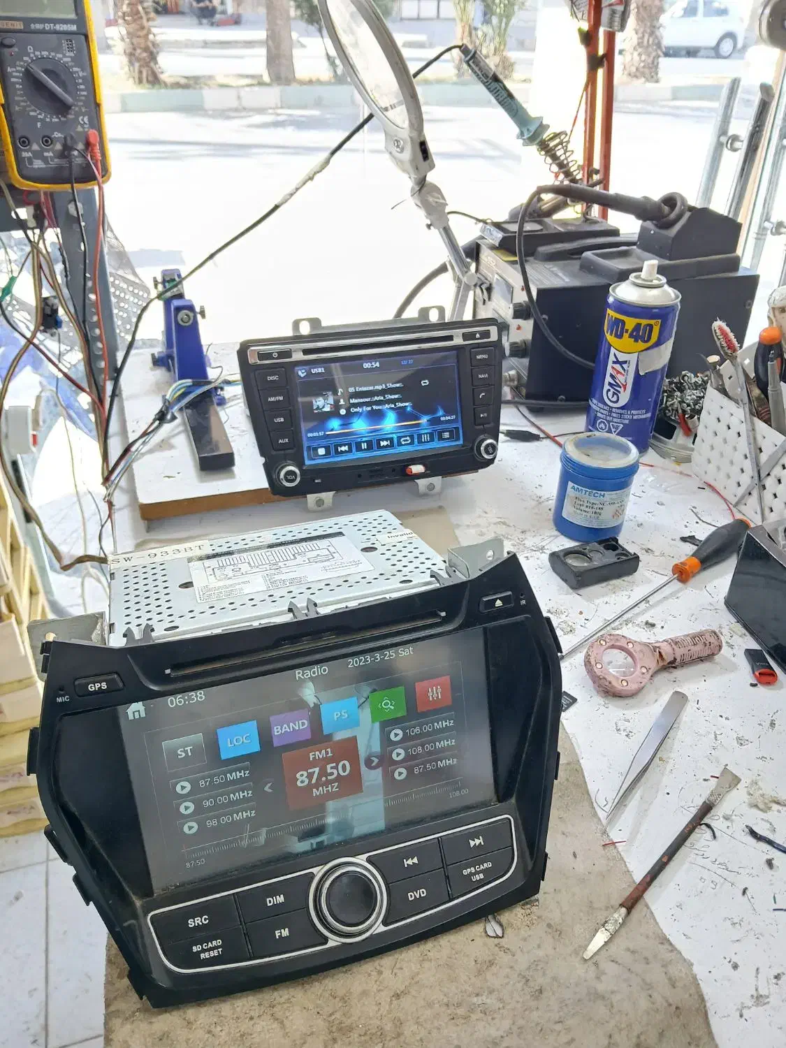 تعمیرات مانیتور ضبط آمپ اتومبیل|قطعات یدکی و لوازم جانبی|اهواز, کوی نیرو|دیوار