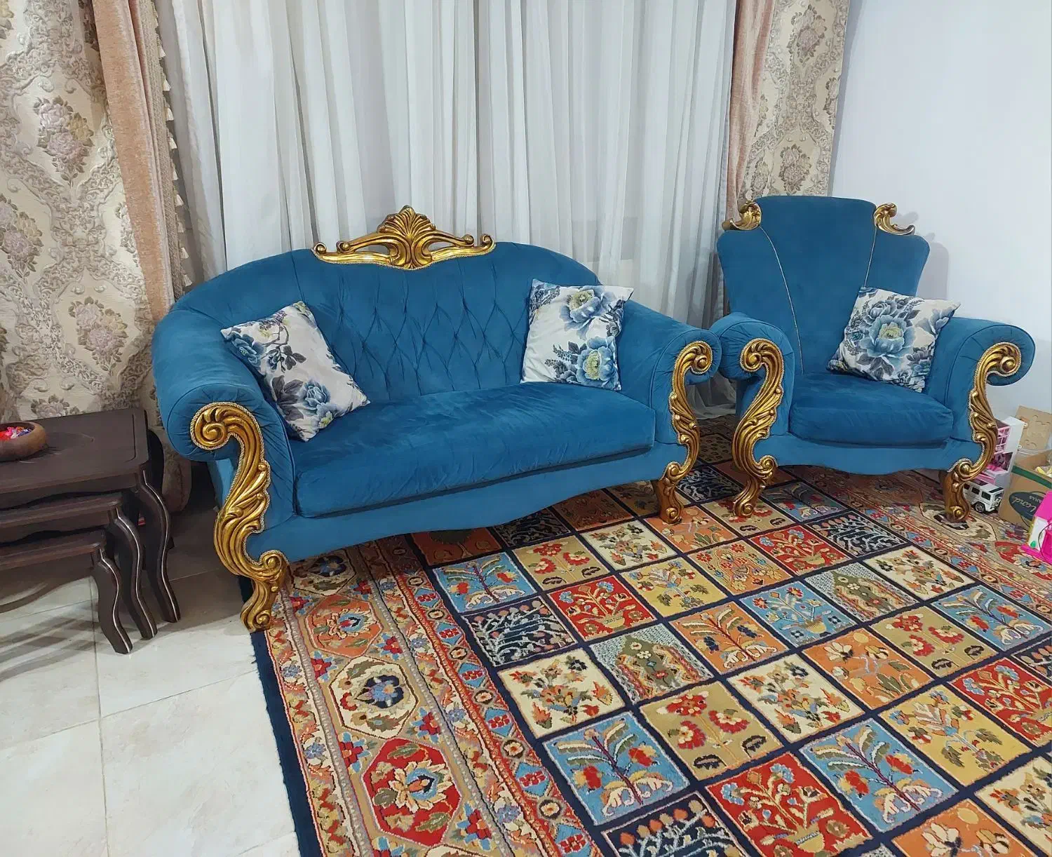 مبل ۷ نفره|مبلمان خانگی و میز عسلی|لاهیجان, گلستان|دیوار