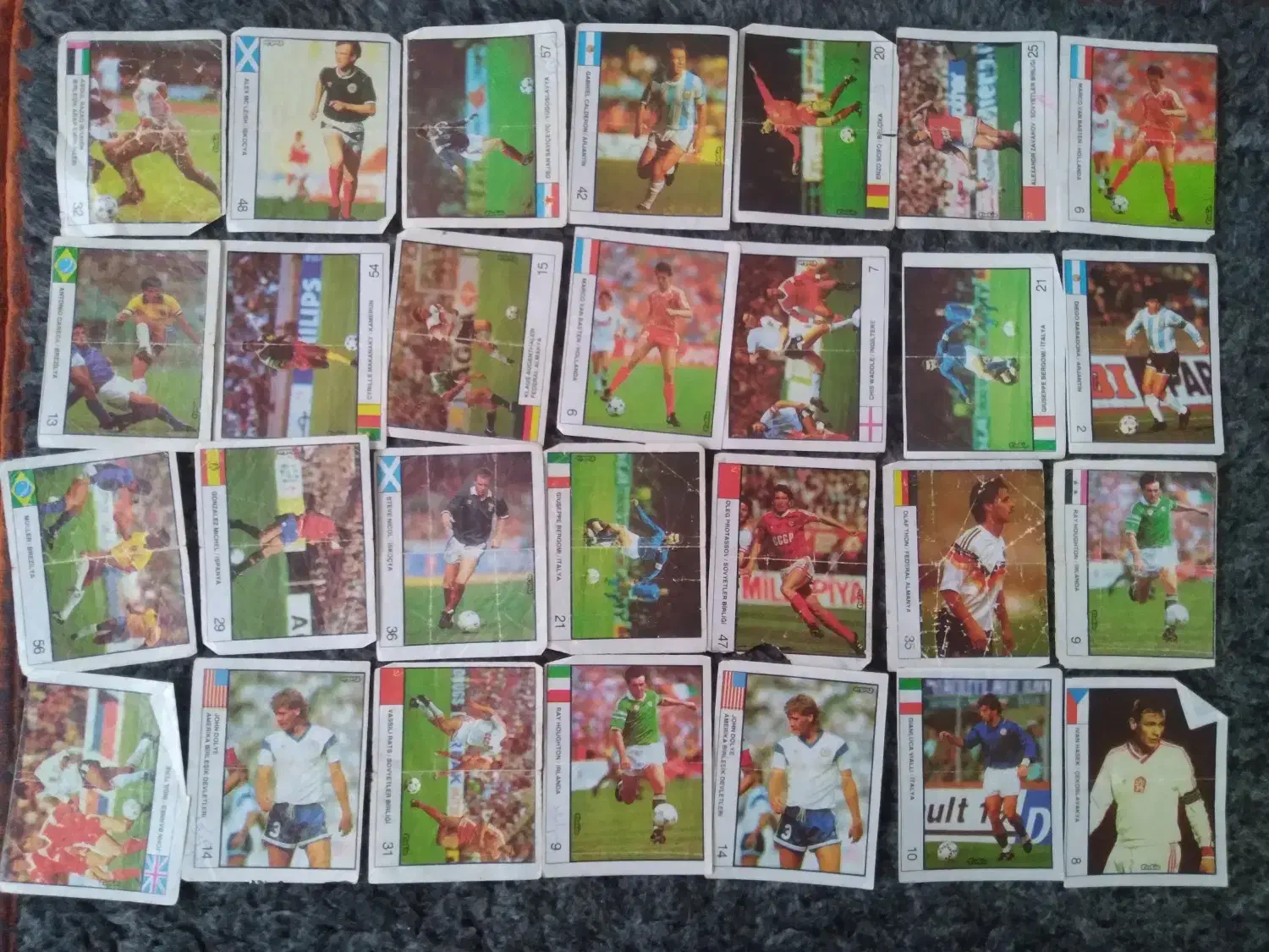 عکس فوتبال قدیمی آدامسی|کلکسیون و سرگرمی|اهر, |دیوار