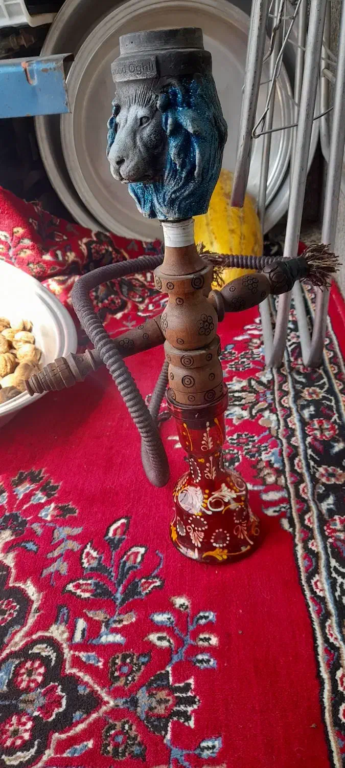 قلیان معاوضه با قفس خوب|کلکسیون و سرگرمی|قزوین, |دیوار
