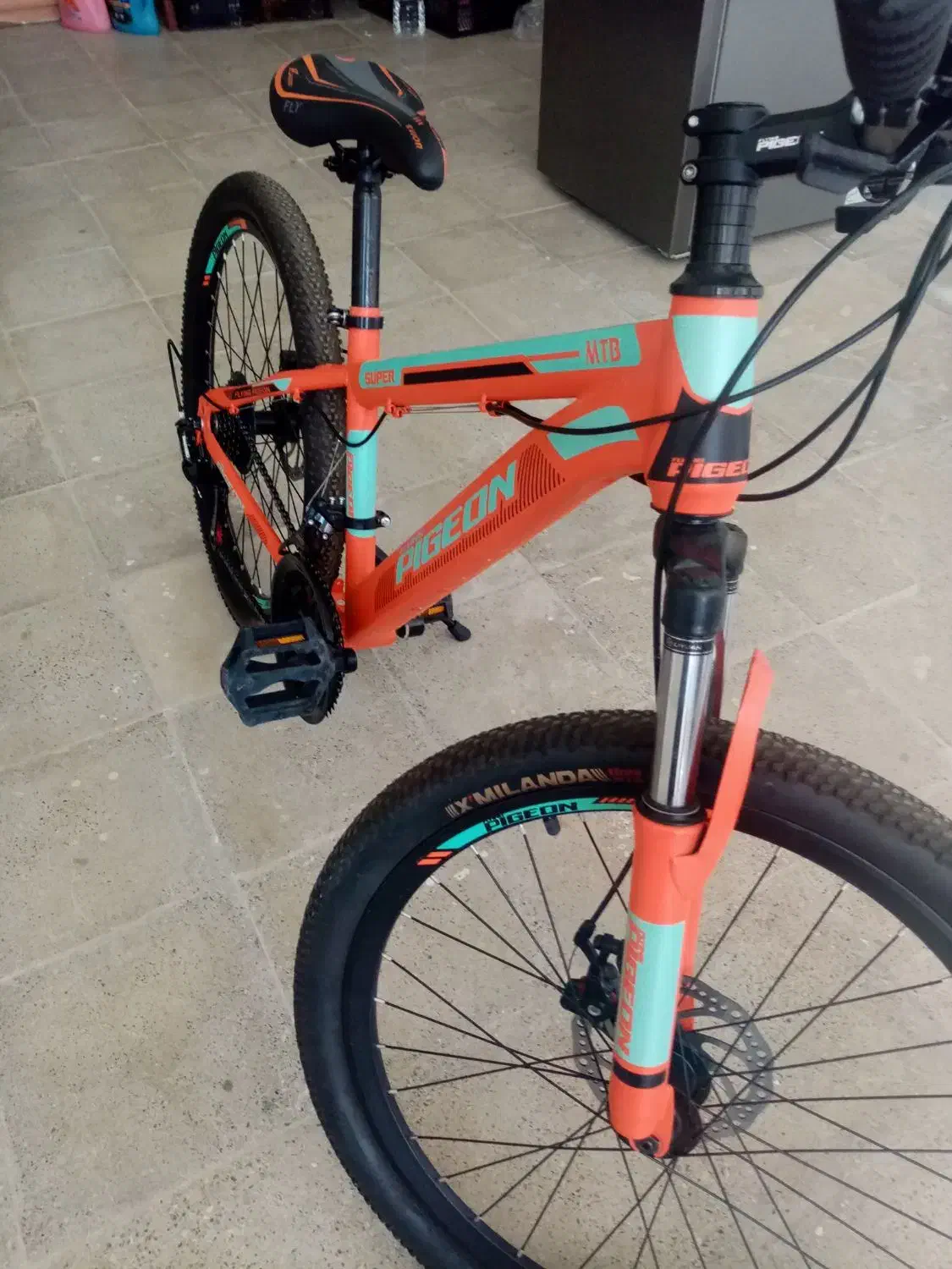 دوچرخه|دوچرخه، اسکیت، اسکوتر|کوهنجان, |دیوار