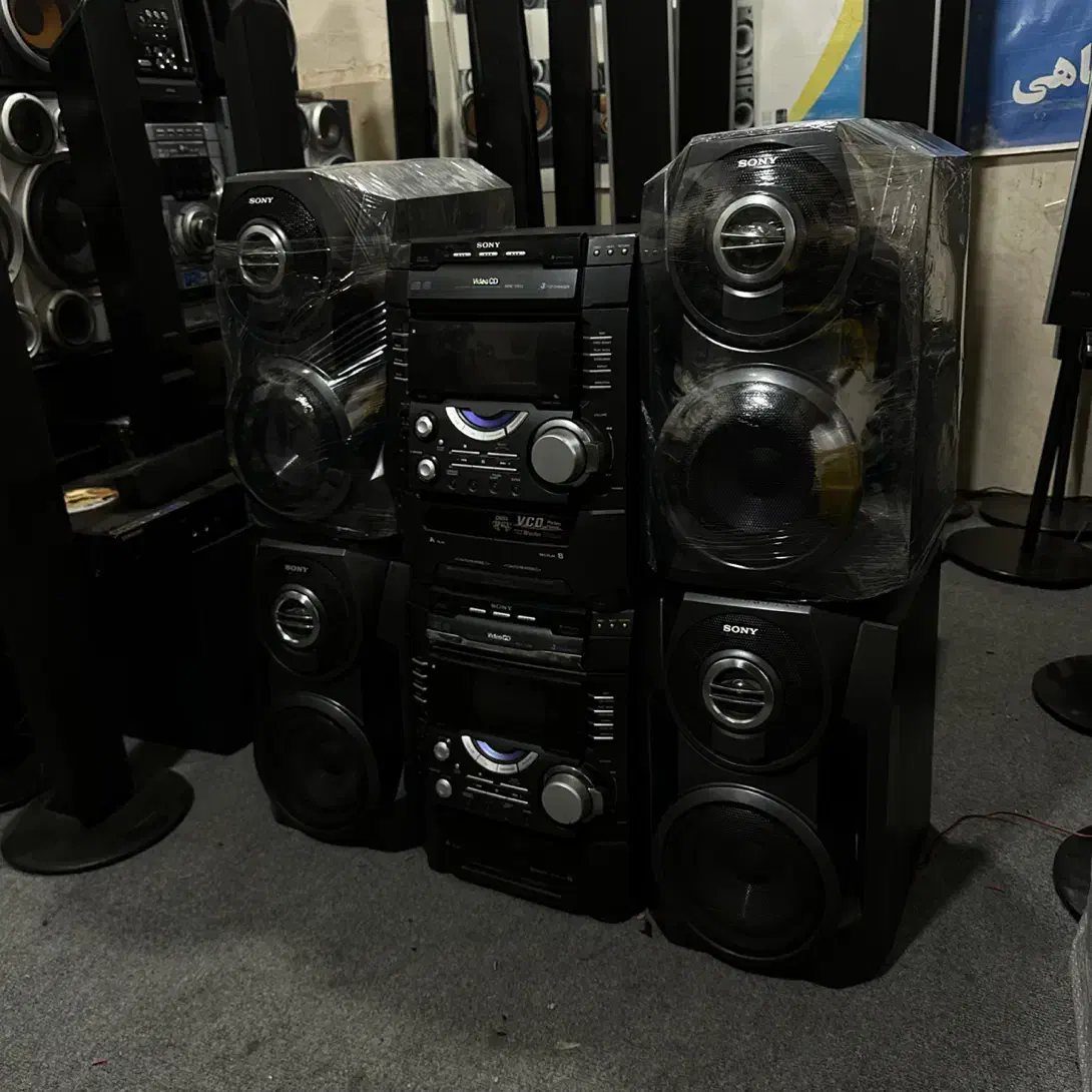 سونی دبل ووفر ۴۰۰۰وات بلوتوثی سری vxپرقدرت|سیستم صوتی خانگی|گرگان, |دیوار