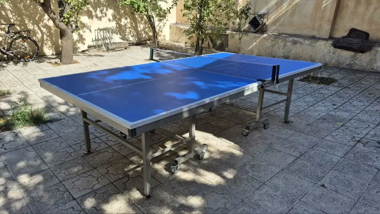 میز پینگ پنگ 25 میل 8 چرخ مدل t1018|تجهیزات ورزشی|خلخال, |دیوار