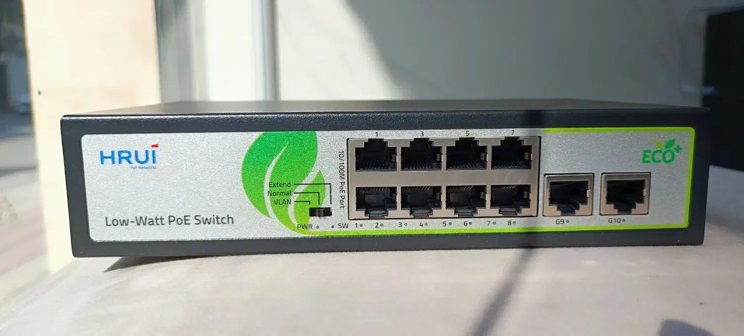 سوئیچ PoE|مودم و تجهیزات شبکه|رشت, حسین آباد|دیوار