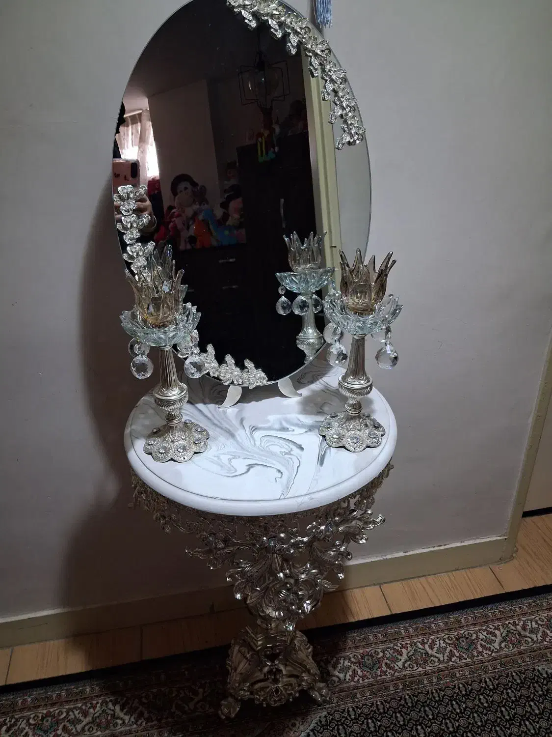 آئینه و شمعدان|آینه|تهران, شهرک امیرالمومنین|دیوار