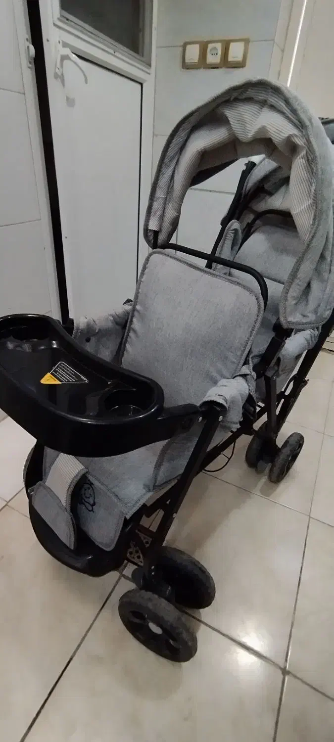 کالسکه 2قلو مارک دلیجان|کالسکه و لوازم جانبی|اصفهان, ابر|دیوار