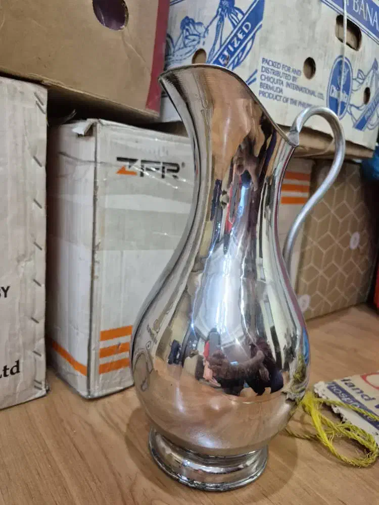 پارچ استیل قدیمی سالم|کلکسیون اشیاء عتیقه|تهران, گیشا|دیوار