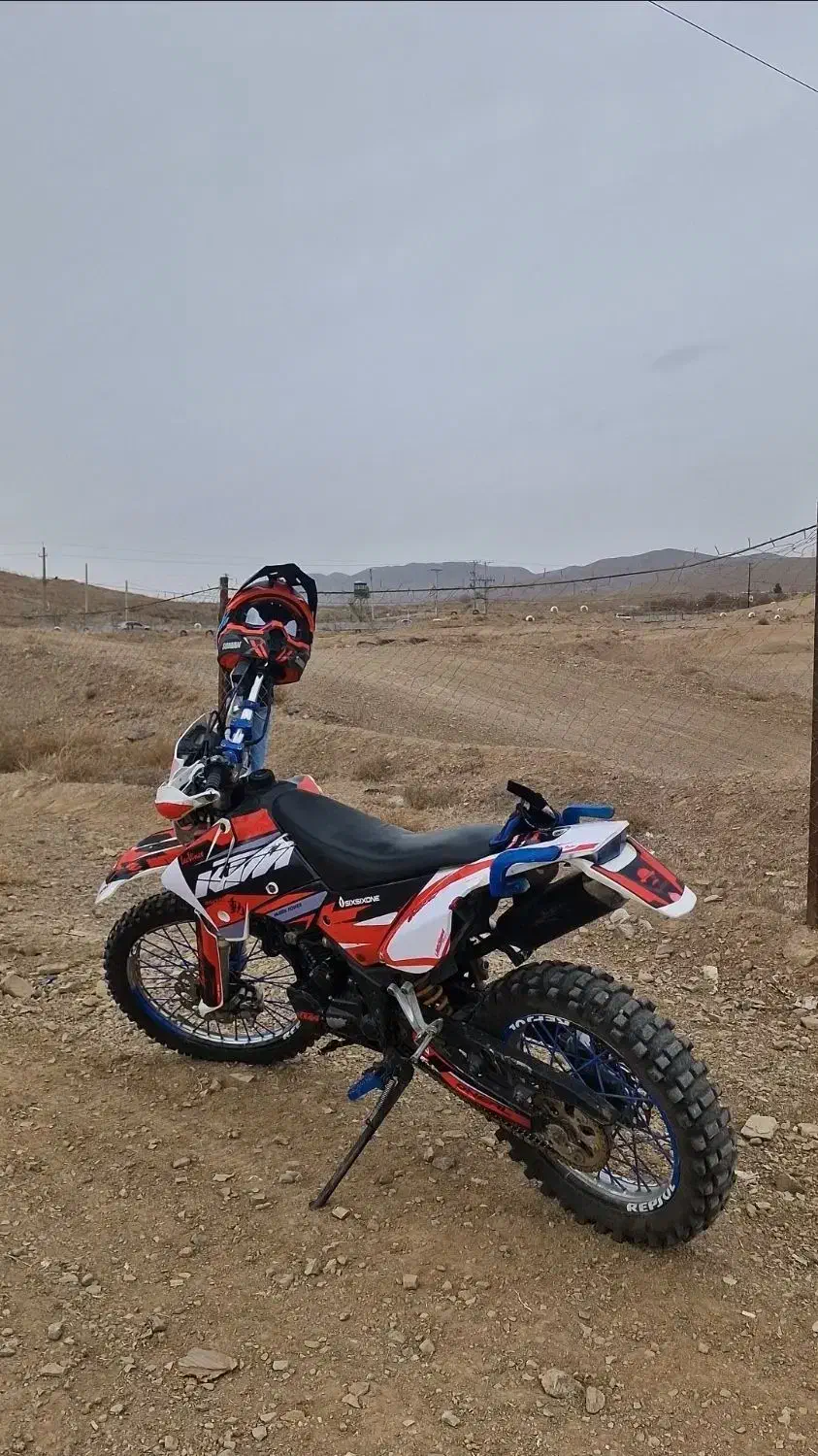 موتور فلات ktm|موتورسیکلت|کرج, حصارک بالا|دیوار