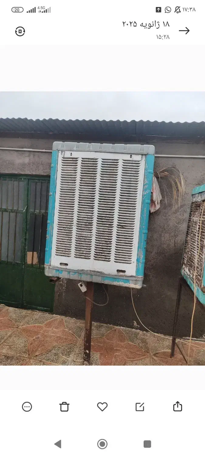 کولر هفت هزار در حدنو|کولر آبی|بم, |دیوار