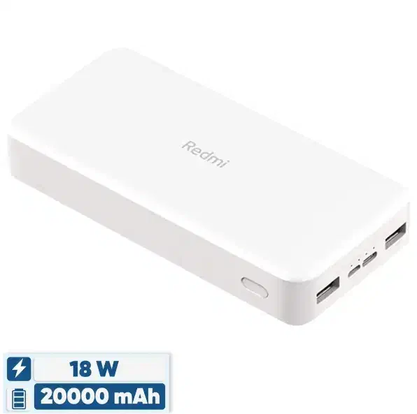 پاور بانک شیائومی مدل ردمی ظرفیت 20000 میلی آمپر|لوازم جانبی موبایل و تبلت|بجنورد, |دیوار