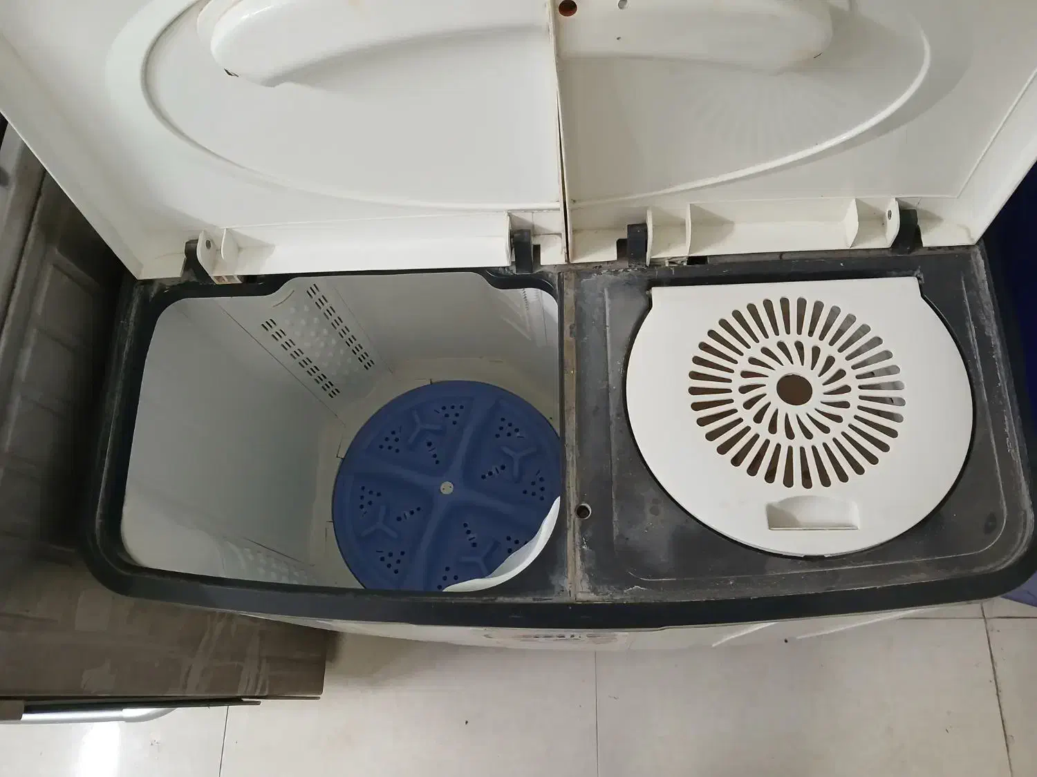 لباسشویی دوقولو جدید|ماشین لباسشویی و خشک‌کن لباس|قزوین, |دیوار