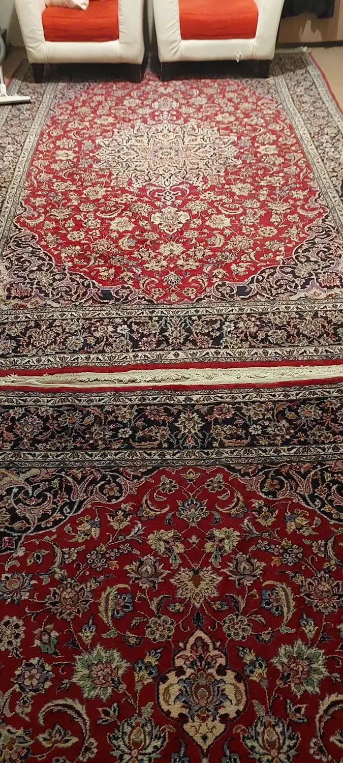 فروش یک جفت فرش دستباف کاشان|فرش|شیراز, خلدبرین|دیوار
