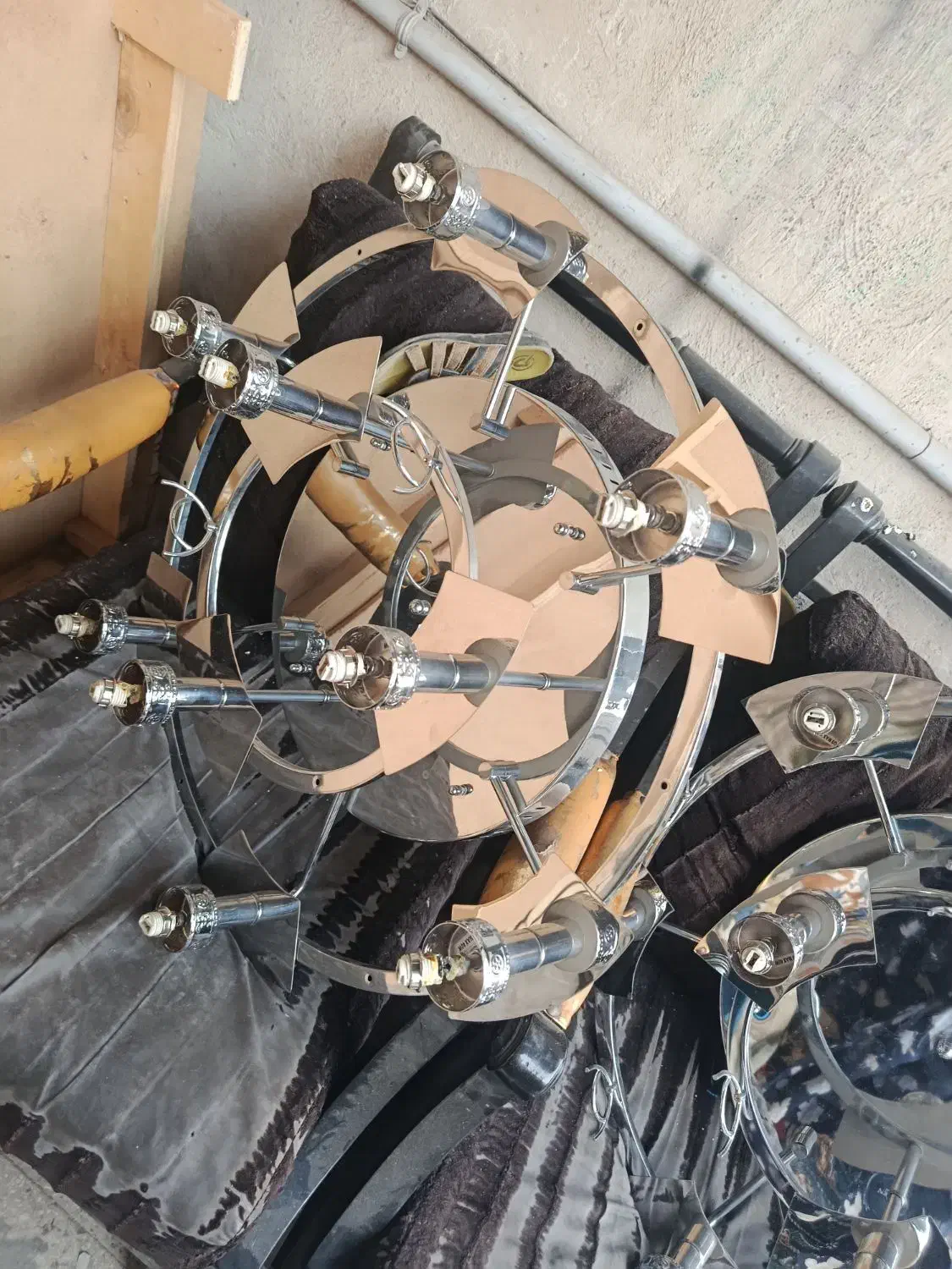 لوستر|لوستر و چراغ آویز|باقرشهر, |دیوار