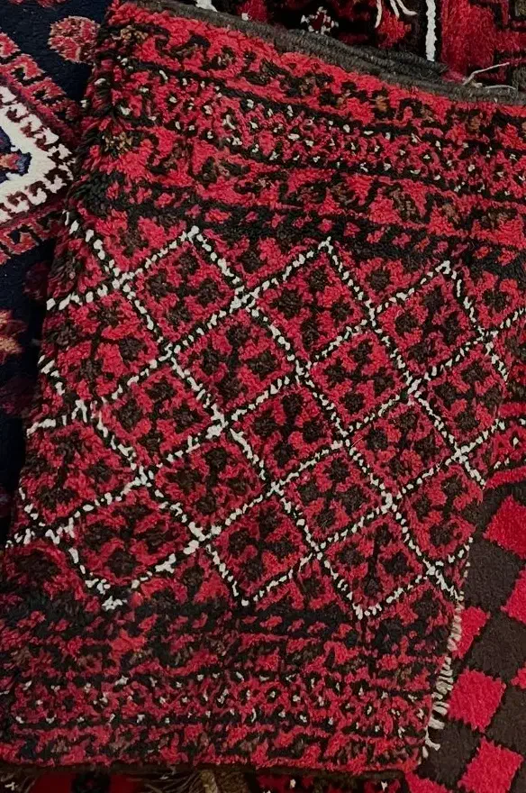 جفت قالیچه های نو و پانخورده ترکمن لاکی|فرش|تهران, دردشت|دیوار