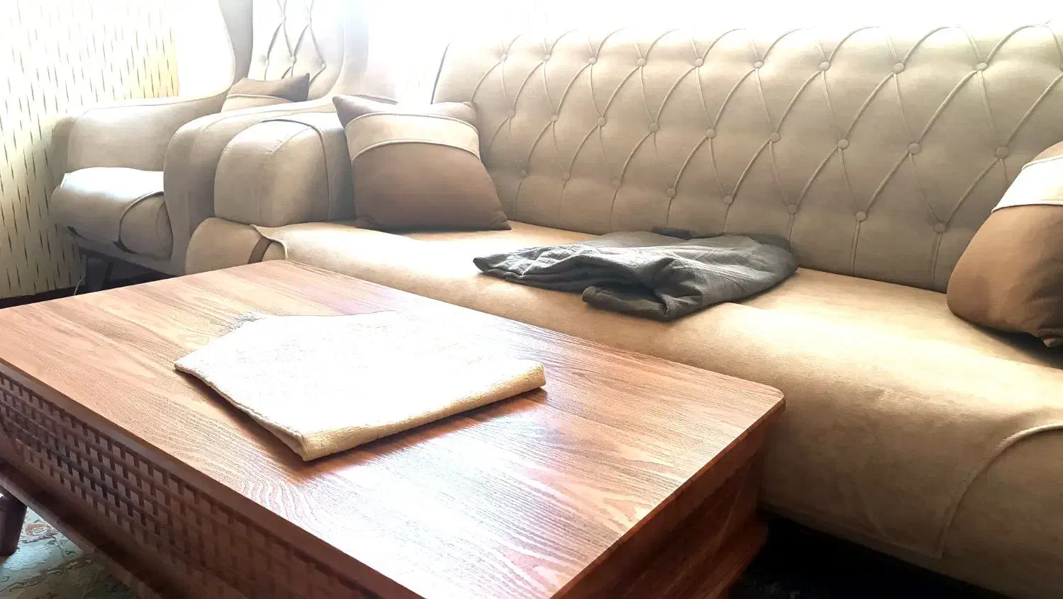 مبل ۸ نفره نو|مبلمان خانگی و میز عسلی|اردبیل, |دیوار