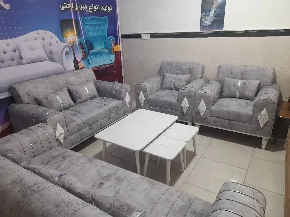 مبل راحتی اسکارلت با ۲۴ ماه گارانتی|مبلمان خانگی و میز عسلی|لاهیجان, شهید آوینی|دیوار