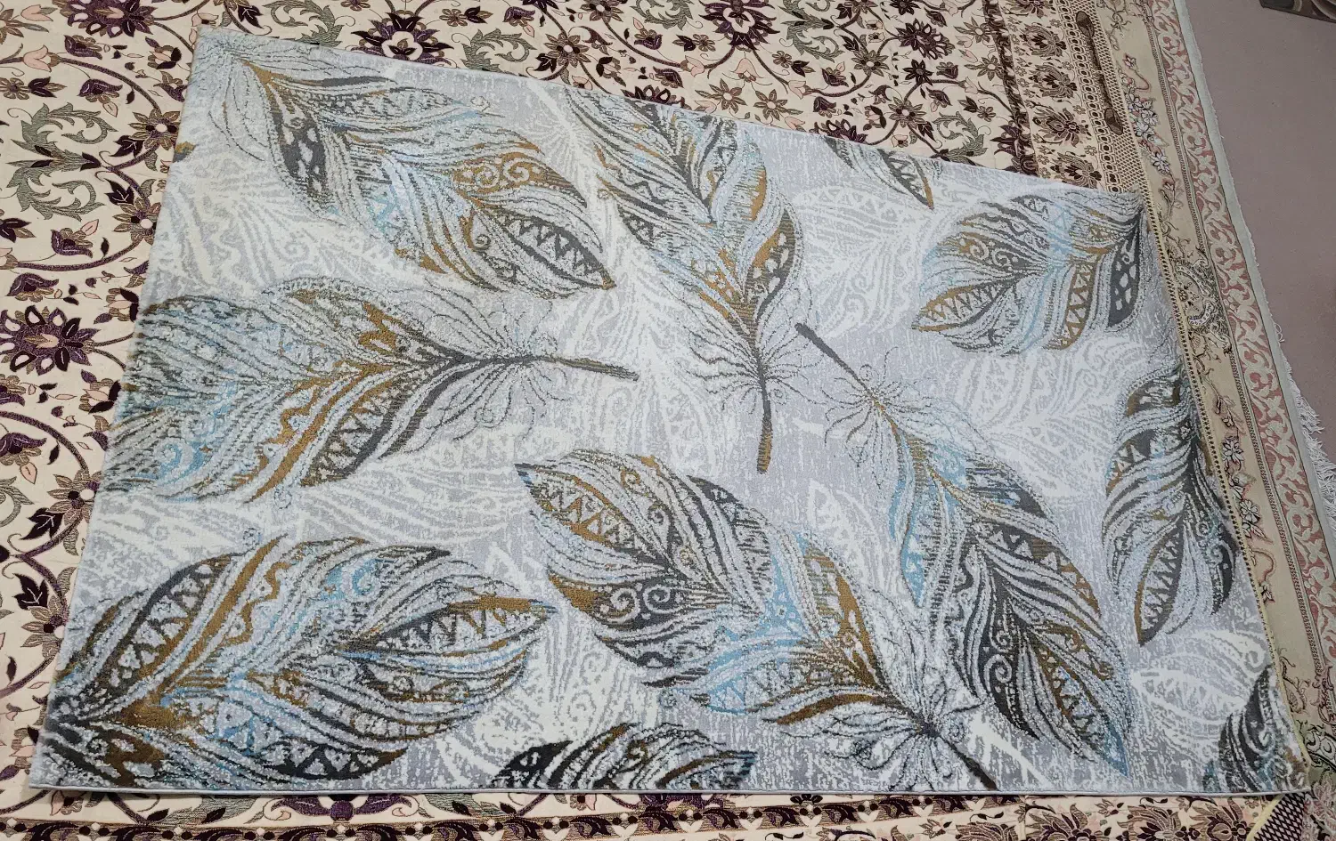 فرش چهارمتری نگین مشهد|فرش|لنگرود, |دیوار