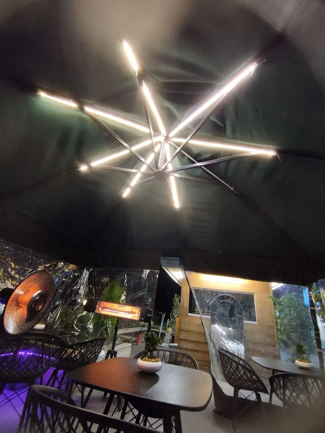 چتر شیک الاچیق سایبان ۴در ۴ بزرگ کاوردار|فروشگاه و مغازه|تهران, مرزداران|دیوار