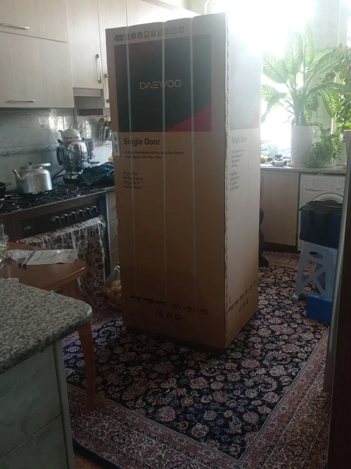 کارتن یخچال دوو|سایر لوازم برقی|قم, ولیعصر|دیوار