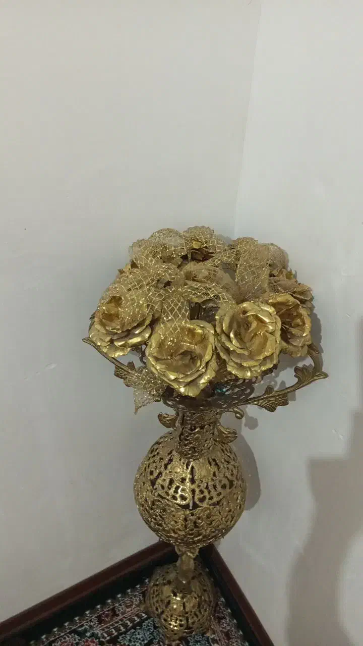 گلدان برنز سفارشی ساخت|کلکسیون اشیاء عتیقه|کهریزک, |دیوار