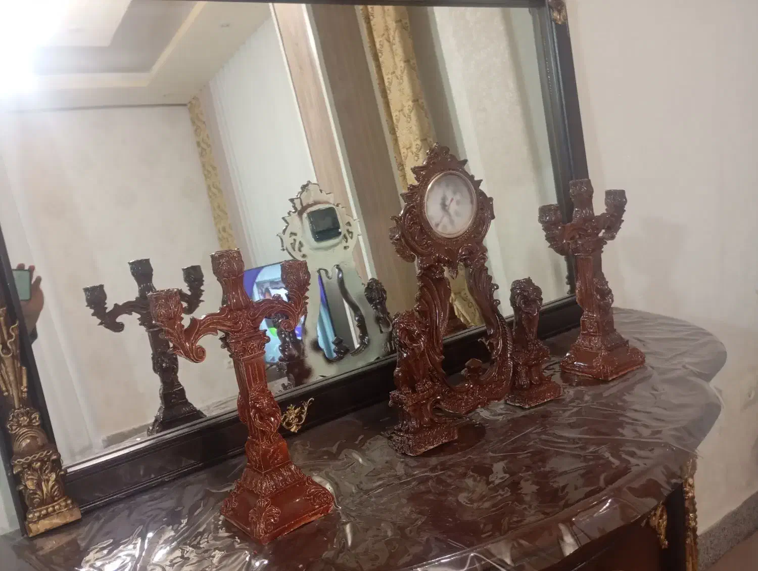 ساعت و شمعدان دکوری|ساعت دیواری و تزئینی|تبریز, |دیوار