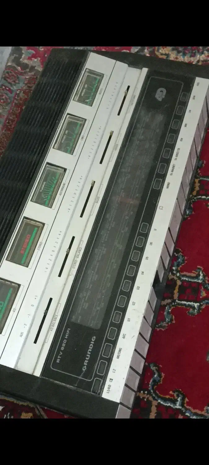 دستگاه آمپی فایر آلمانی قدیمی کلکسیونی|سیستم صوتی خانگی|زابل, |دیوار