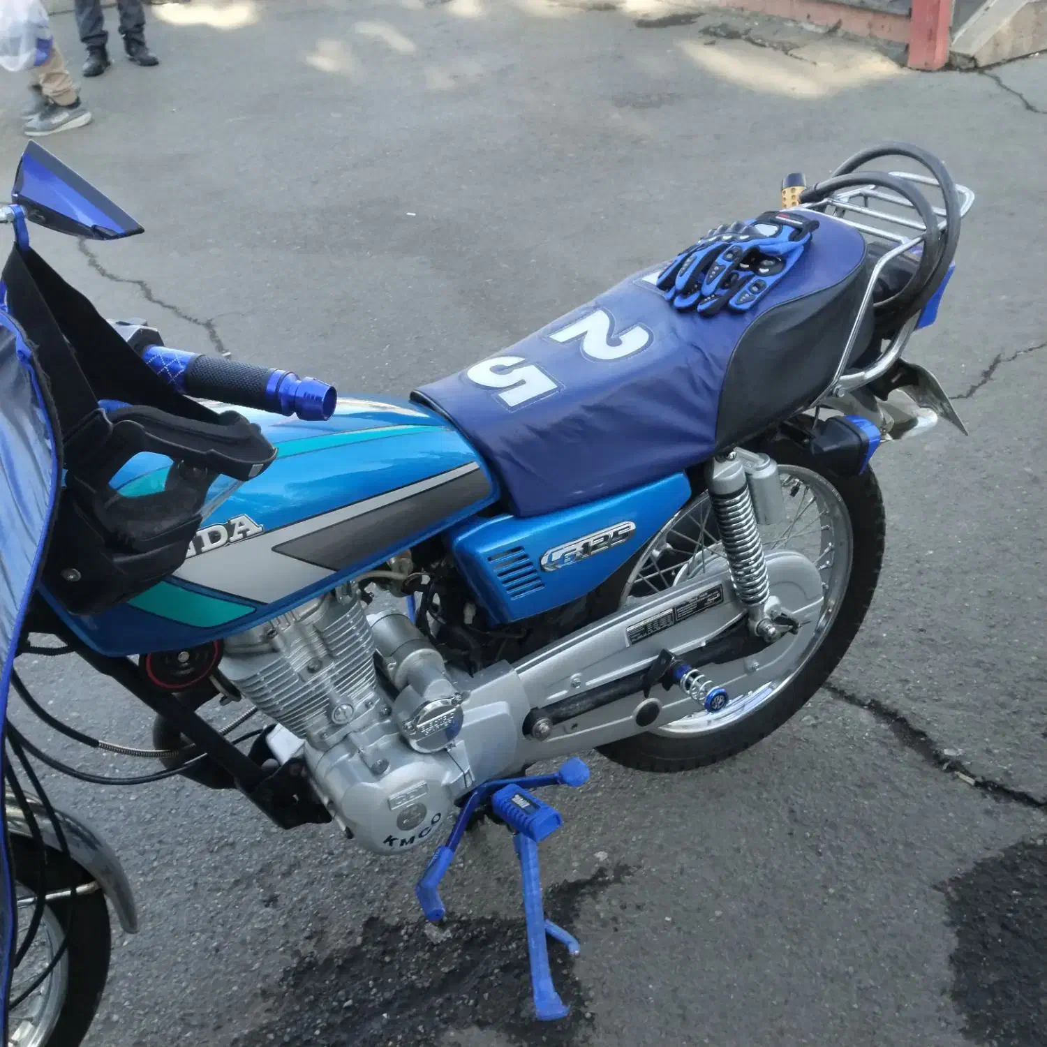 هندا۱۵۰استارتی|موتورسیکلت|اندیشه, اندیشه فاز ۱|دیوار