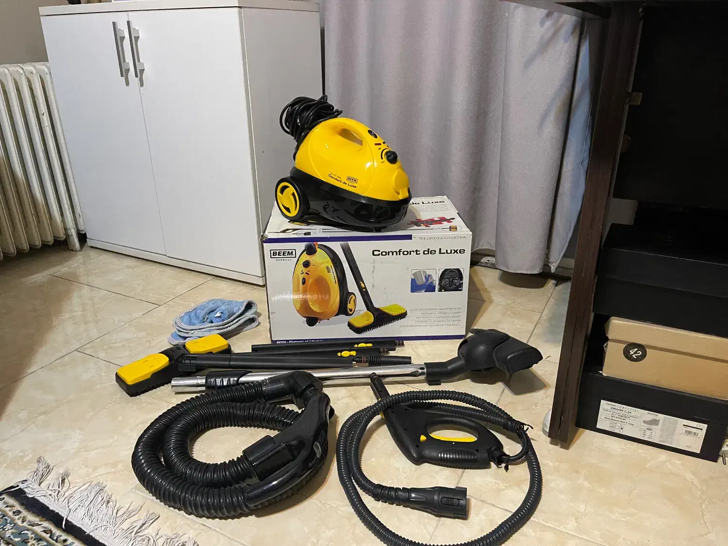 بخار شوی Beem المانی مدل SC-386L|جاروبرقی، جارو شارژی، بخارشو|تهران, بلوار کشاورز|دیوار