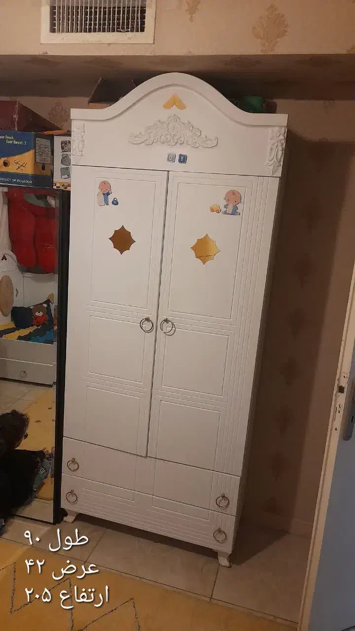 سرویس تخت و کمد و ویترین کودک|تخت و صندلی بچه|تهران, شهرک شهید باقری|دیوار