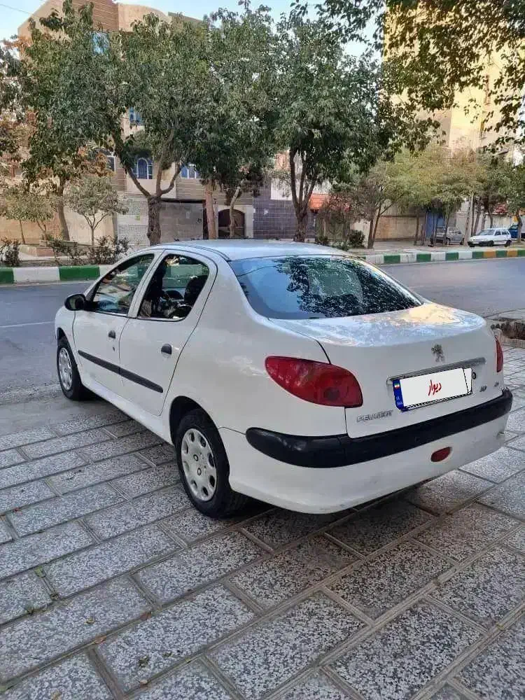 206sd مدل 88 تیوفایو وی 8|خودرو سواری و وانت|مشهد, فاطمیه|دیوار