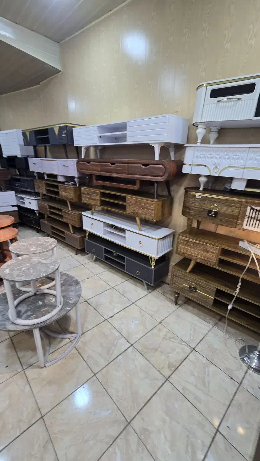 میز lcd جلومبلی بی نظیر|میز تلویزیون|رشت, رودبارتان|دیوار