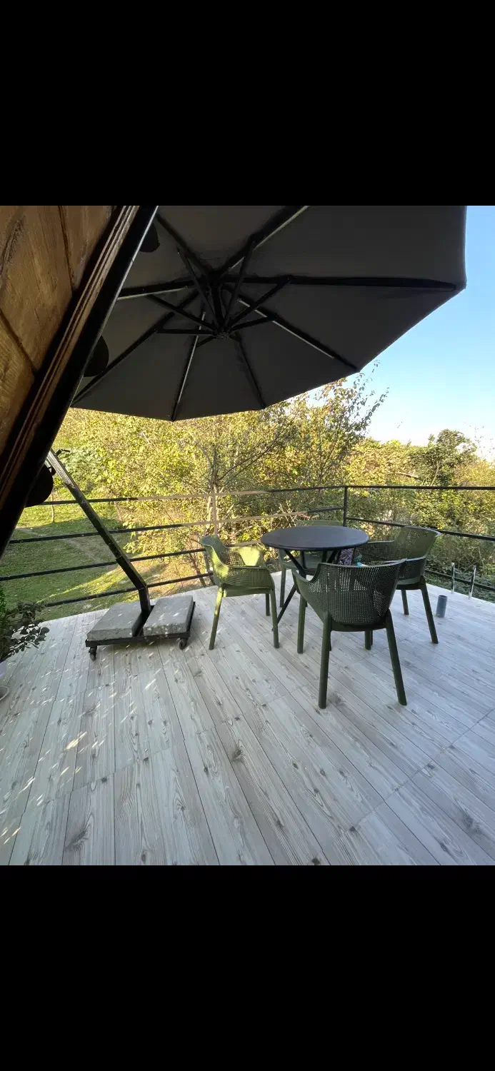 کلبه سوئیسی جنگلی|اجارهٔ کوتاهمدت ویلا و باغ|رشت, پسیخان|دیوار