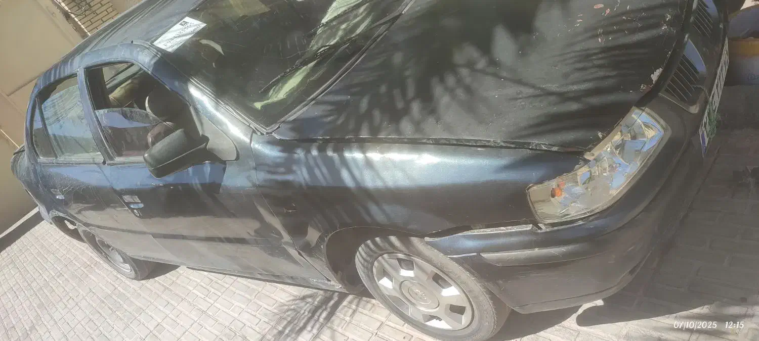 سمند مدل۸۶آبی|خودرو سواری و وانت|بم, |دیوار