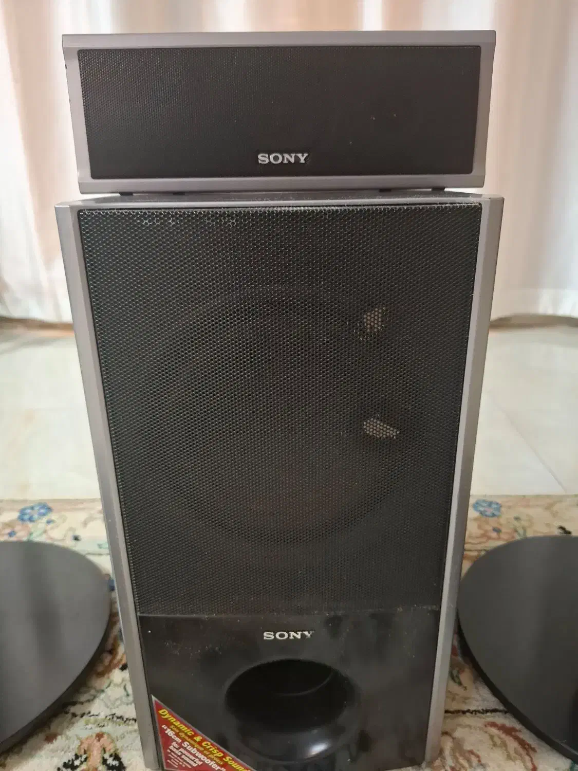 باند ۶ تیکه سونی اصل در حد نو|سیستم صوتی خانگی|اصفهان, شاهزید|دیوار