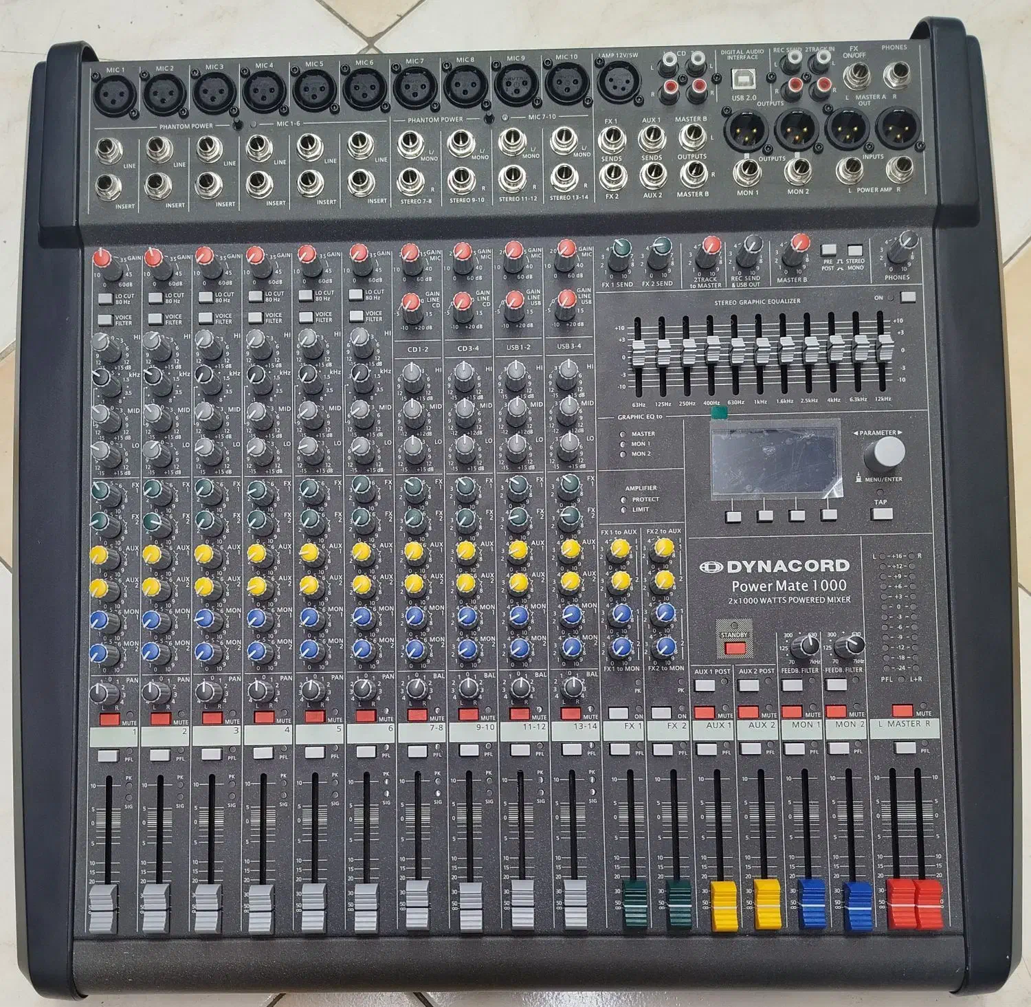 پاور میکسر دایناکورد 1000گرید 1|گیتار، بیس، امپلیفایر|تهران, جمهوری|دیوار