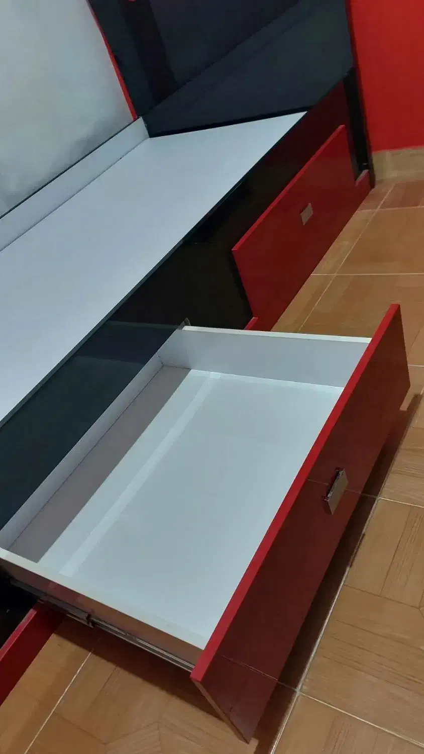 تخت تخت خواب تشک لوازم چوبی  ام دی اف|تخت و سرویس خواب|کیاکلا, |دیوار