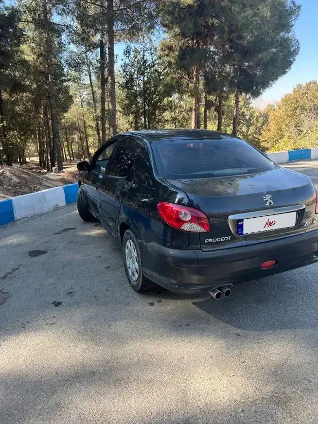 پژو 206 SD V8، مدل ۱۳۹۵|خودرو سواری و وانت|صحنه, |دیوار