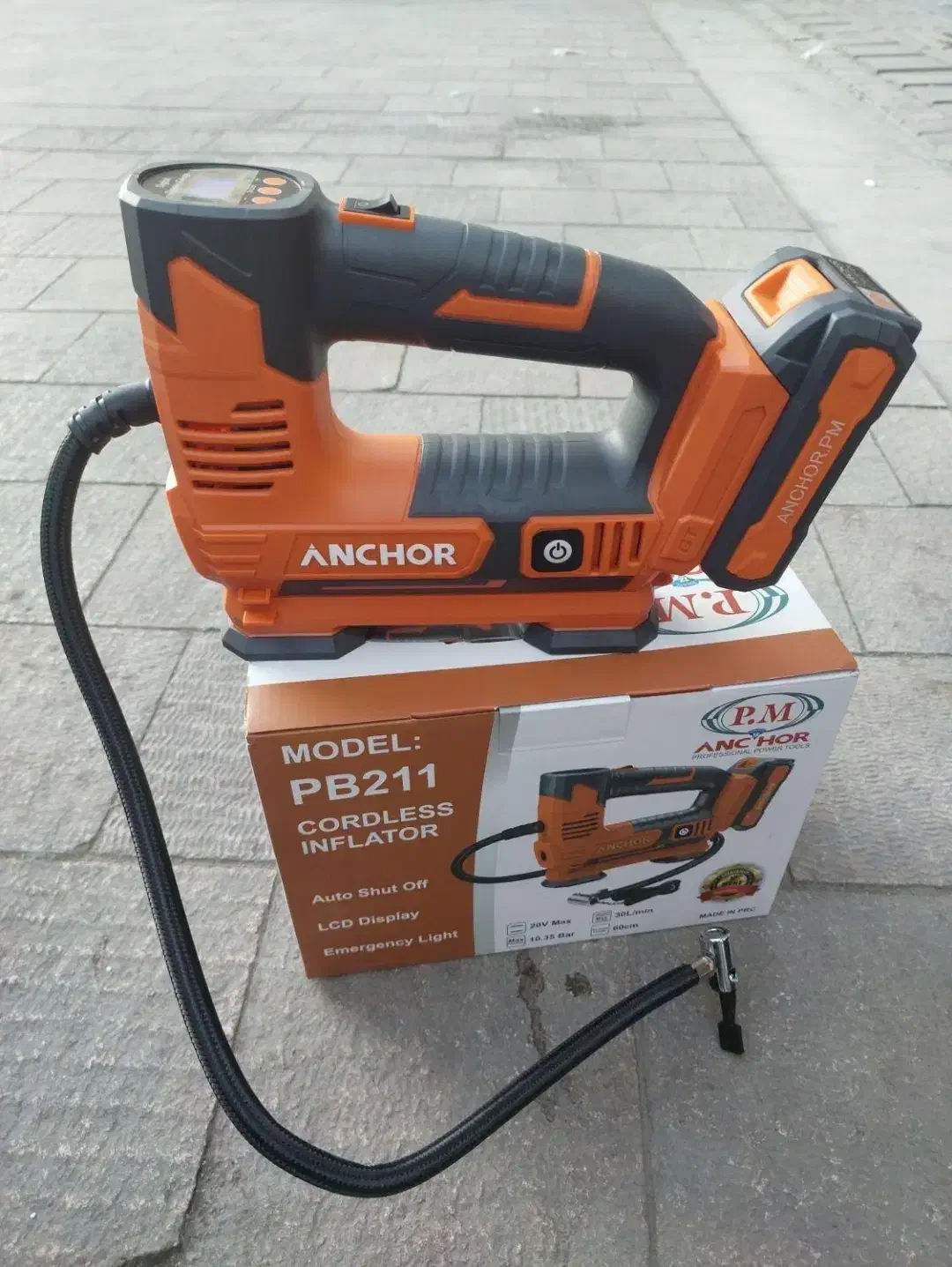 کمپرسورباد پمپ باد شارژی آنکور پی ام ماشین موتور|ابزارآلات|شیراز, شریف‌آباد|دیوار