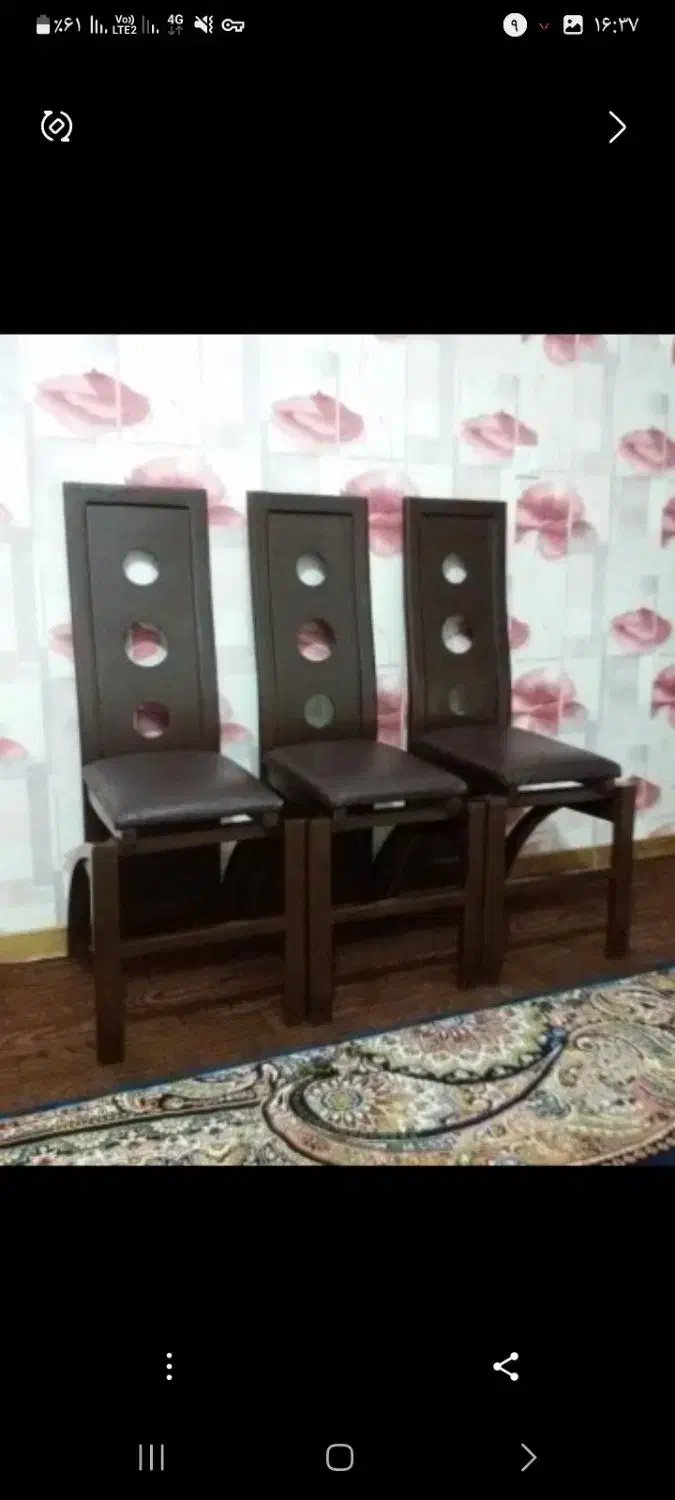 میز نهارخوری|میز و صندلی غذاخوری|شاهین‌شهر, فردوسی|دیوار