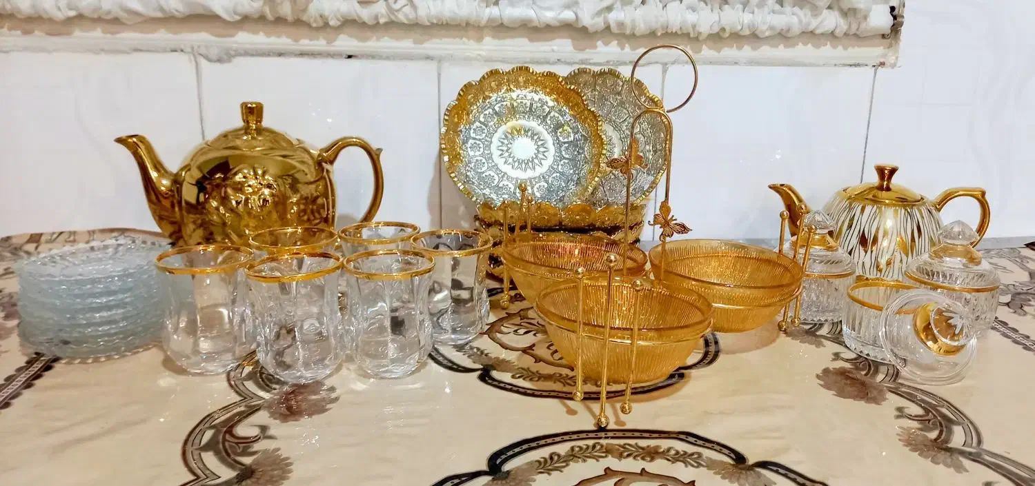 سرویس چای خوری|ظروف سرو و پذیرایی|قرچک, میرزائی شمالی|دیوار