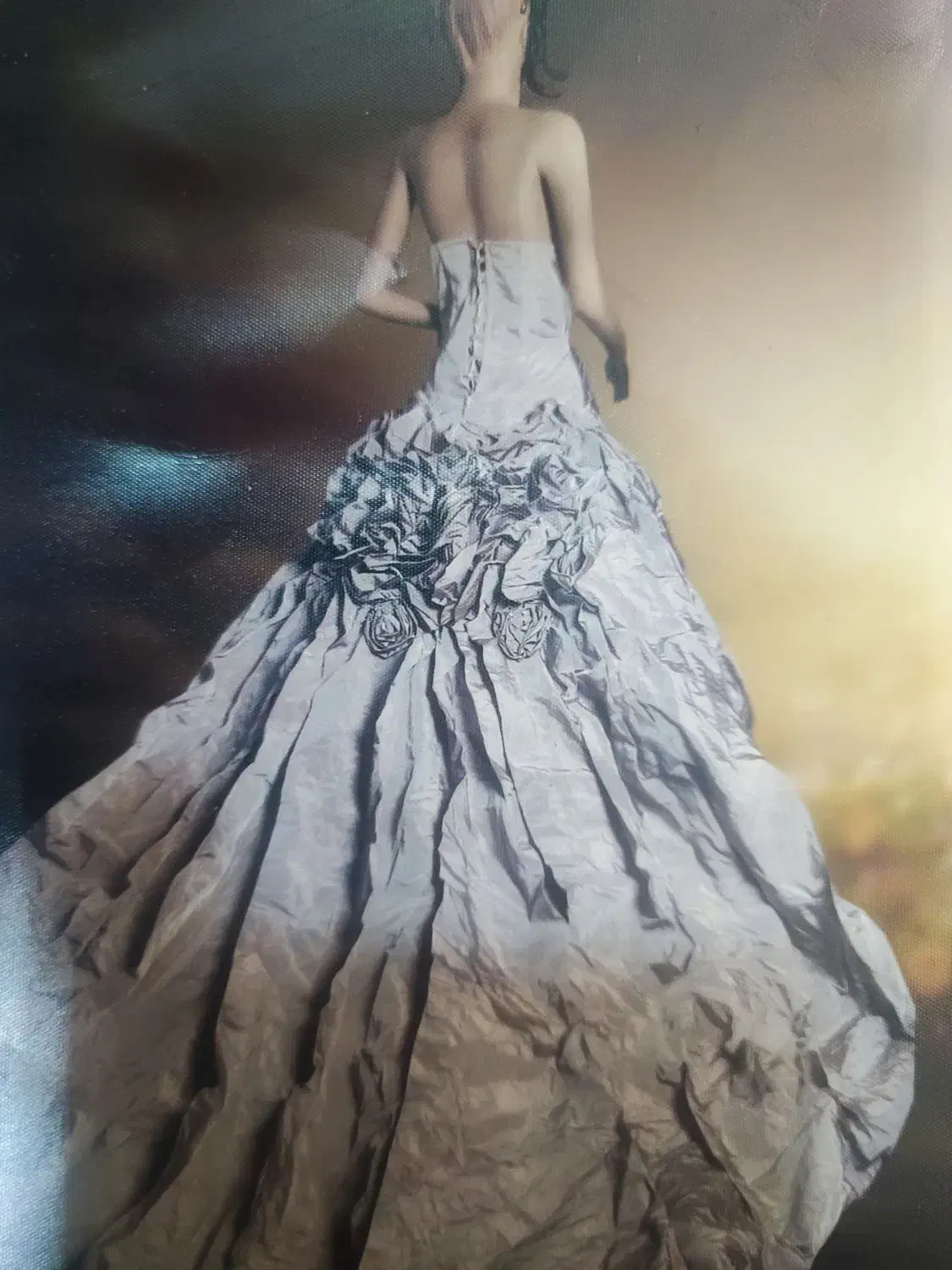 لباس عقد کنان یا حنابندان یا عروسی نسکافه ای|لباس|کرج, استاندارد|دیوار