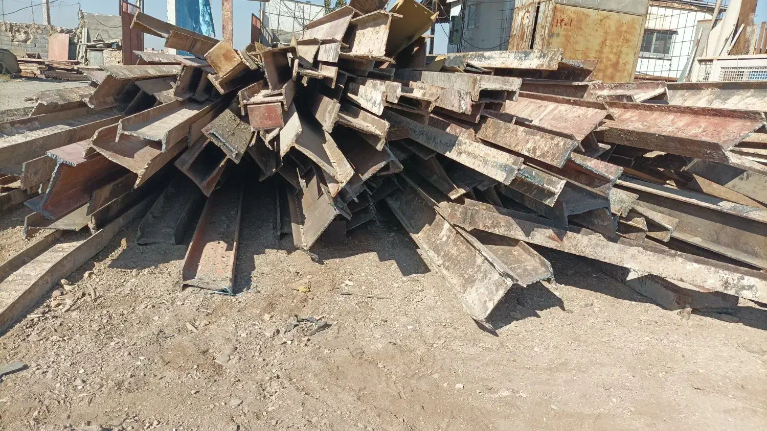 تیرآهن مستعمل قوطی|عمدهفروشی|مشهد, نیزه|دیوار