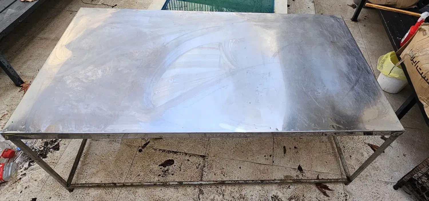 میز کار رویه استیل|کافی‌شاپ و رستوران|رشت, بلوار گیلان|دیوار